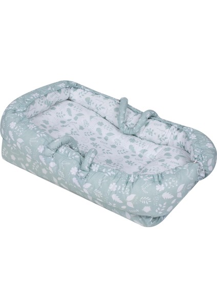 Anne Yanı Bebek Reflü Yatağı ART-273 Yaprak Desen indirimleri