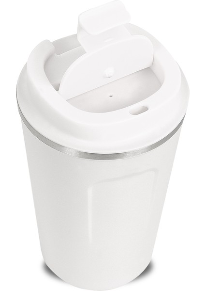 Beyaz Termos Mug 380 ml