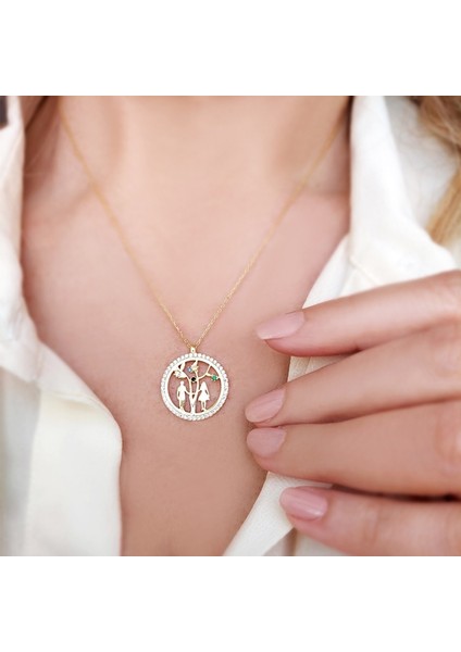 925 Ayar Gümüş Sevgililer Kolye