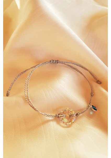 Swarovski Taşlı Gümüş Nazar Bileklik modelleri