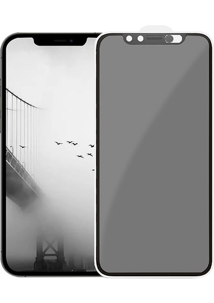 iPhone 13 Mini Hayalet Ekran Koruyucu Tam Kaplayan Gizlilik