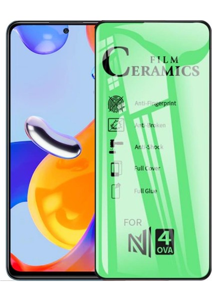 Xiaomi Redmi Note 11 Pro Ekran Koruyucu 9d Seramik Nano Tam Kaplayan
