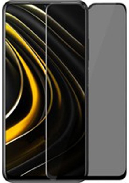 Xiaomi Poco M3 Hayalet Ekran Koruyucu Tam Kaplayan Gizli