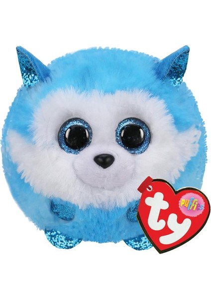 Puffies Sevimli Husky Puf Peluş 7 cm