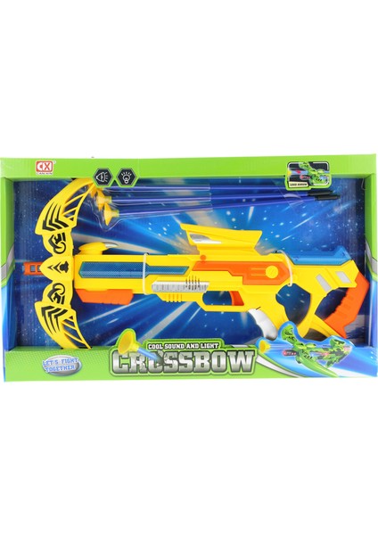 Sesli ve Işıklı Crossbow Ok Atan Tabanca