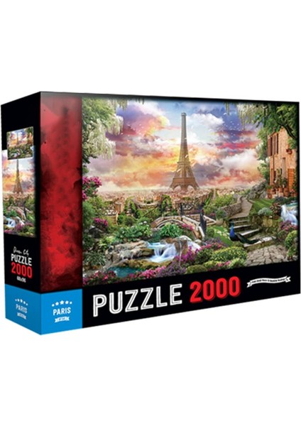 Paris Eyfel Puzzle - 2000 Parça