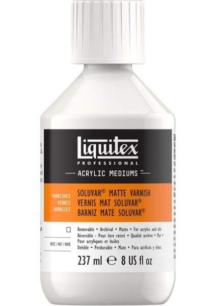 Professional Akrilik Soluvar Mat Vernik 237 ml
