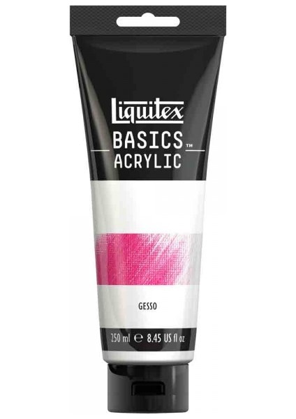 Basics Akrilik Beyaz Zemin Astarı Gesso 250 ml