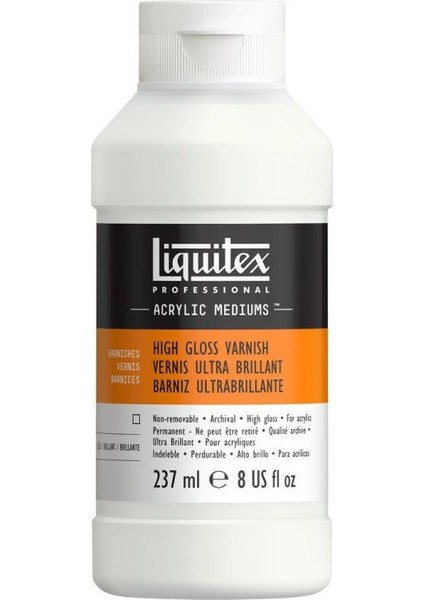 Professional Akrilik Ekstra Parlak Vernik 237 ml