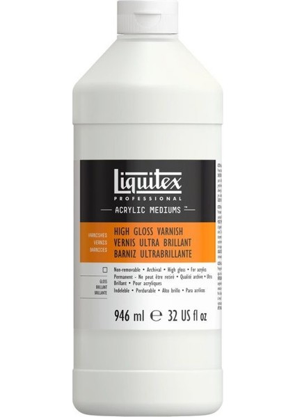 Professional Akrilik Ekstra Parlak Vernik 946 ml