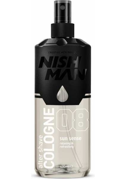 Tıraş Sonrası Kolonya Sun Sense 08 400 ml