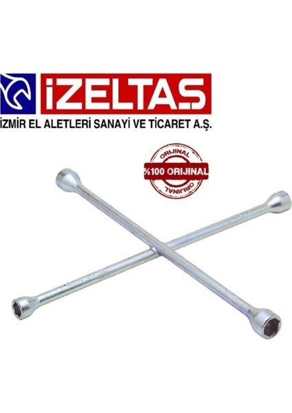 Izeltaş 17x19 Mm Bijon Anahtarı Istavroz Tipi