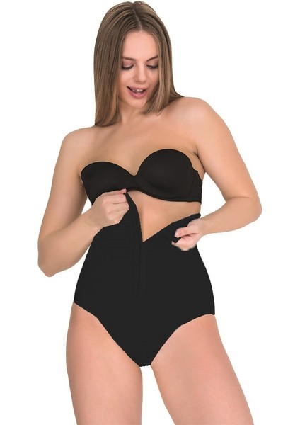 1108 Agraflı Yüksek Bel Slip Korse
