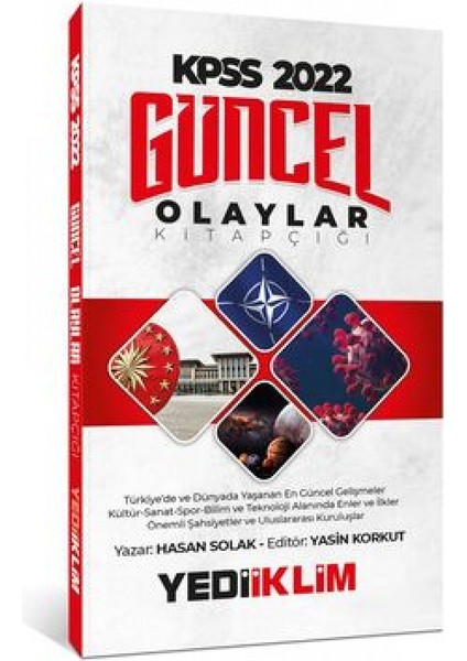 2022 KPSS Güncel Olaylar Kitapçığı