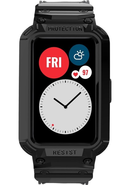 Jsm Tpu Huawei Için Watch Band Watch Fit / Honor Watch Es Siyah (Yurt Dışından) fırsatları