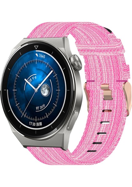 Huawei Watch Için Gt3 Pro 43MM 20MM Naylon Dokuma Gözetleme Bandı Pink (Yurt Dışından) fırsatları