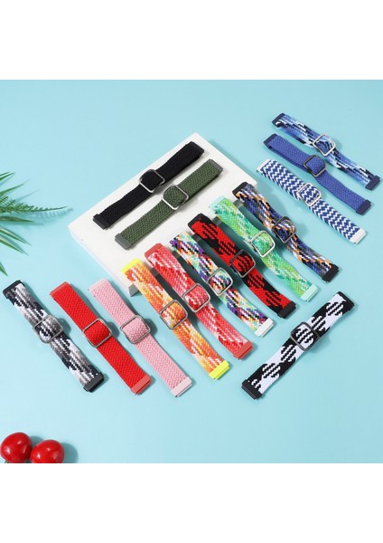 Huawei Band 7 Naylon Örgülü Buckle Watch Band Mavi (Yurt Dışından) fırsatları