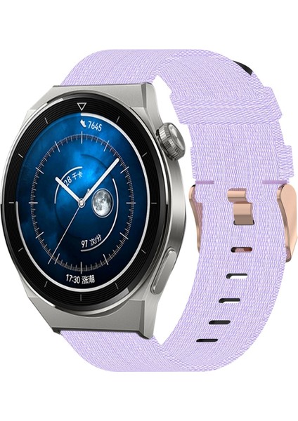 Huawei Watch Için Gt3 Pro 43MM 20MM Naylon Dokuma Saat Bandı Light Mor (Yurt Dışından) modelleri