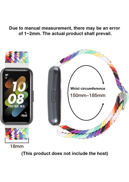 Huawei Band 7 Naylon Örgülü Buckle Watch Band Mavi (Yurt Dışından) modelleri