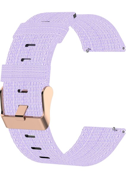 Honor Watch Gs Pro 22MM Naylon Dokuma Watch Band Light Mor (Yurt Dışından)