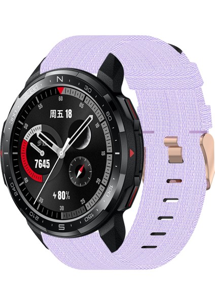 Honor Watch Gs Pro 22MM Naylon Dokuma Watch Band Light Mor (Yurt Dışından) modelleri