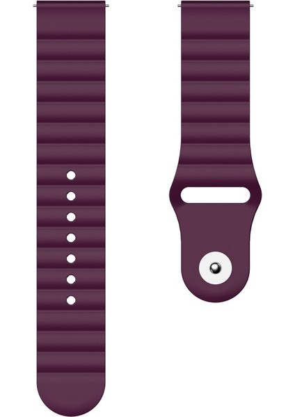 Honor Watch Es 20MM Oluklu Silikon Izleme Bandı Mor (Yurt Dışından) fiyatları