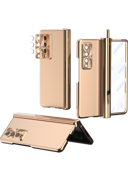 Samsung Galaxy Z Fold3 Için S Pen ile Menteşeli Kılıf 5golden (Yurt Dışından)