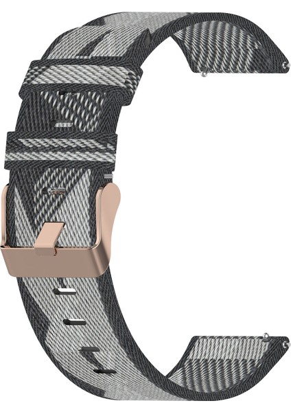 Honor Watch Es 20MM Naylon Dokuma Watch Band Gray (Yurt Dışından)