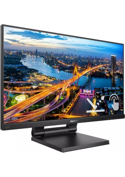 Phılıps 222B1TC 21.5" IPS FHD 4ms 75HZ HDMI Dp VGA Monitör