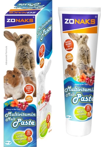 Rodent Multivitamin Malt Paste 100 Gr.
