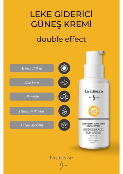 Tüm Ciltler Için Nemlendirici Yüz & Vücut Güneş Kremi Hyalüronik Asit SPF30+ 100