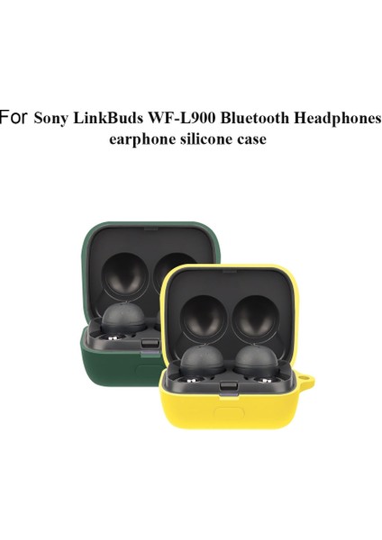 Sony Linkbuds WF-L900-2 Kırmızı Için Bluetooth Kulaklık Silikon Kılıf (Yurt Dışından)