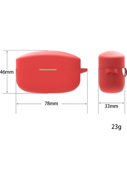 Sony WF-1000XM4 Koyu Mavi Için Silikon Koruyucu Kılıf (Yurt Dışından)