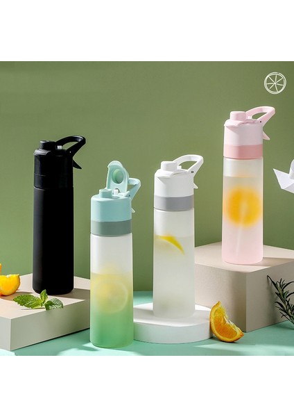 501-600ML Sprey Su Kupası Açık Hava Spor Şişesi Yeşil (Yurt Dışından)