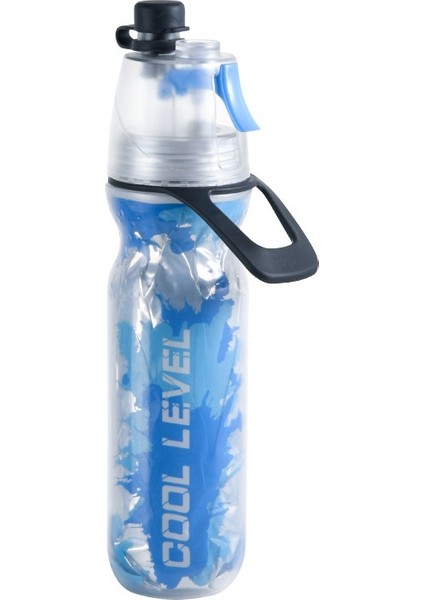 401-500ML Yaz Açık Hava Soğuk Pe Sprey Fincan Grafiti Mavi Tut (Yurt Dışından)