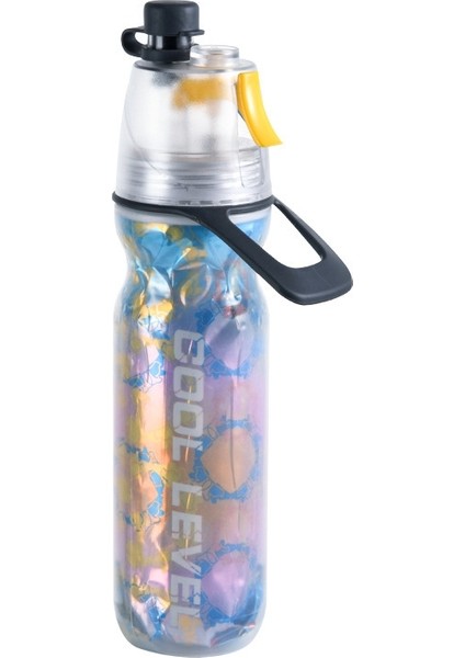 401-500ML Yaz Açık Hava Soğuk Pe Sprey Fincan Grafiti Sarı Tut (Yurt Dışından)
