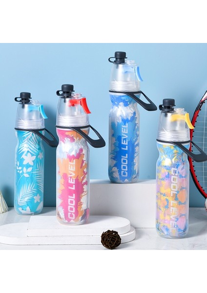 401-500ML Yaz Açık Hava Soğuk Pe Sprey Fincan Grafiti Sarı Tut (Yurt Dışından)