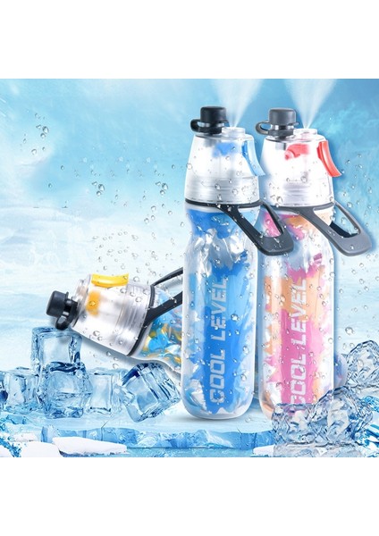 401-500ML Yaz Açık Hava Soğuk Pe Sprey Fincan Grafiti Sarı Tut (Yurt Dışından)