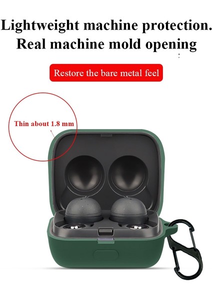 Sony Linkbuds WF-L900-2 Siyah Için Bluetooth Kulaklık Silikon Kılıf (Yurt Dışından) fırsatları