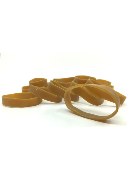 65X10MM Geniş Kauçuk Paket Ambalaj Lastiği 100 Adet