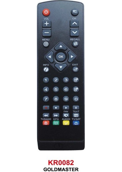 Goldmaster Mıcro 5 Uydu Kumandası