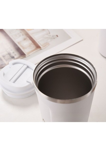 500ML Paslanmaz Çelik Termos - Siyah (Yurt Dışından)