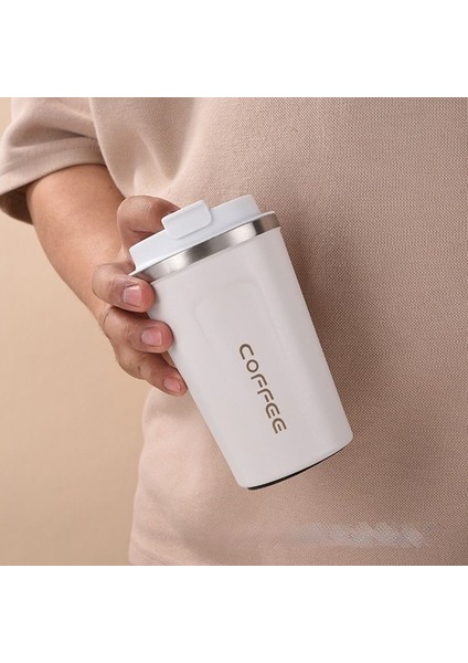 500ML Paslanmaz Çelik Termos - Siyah (Yurt Dışından)