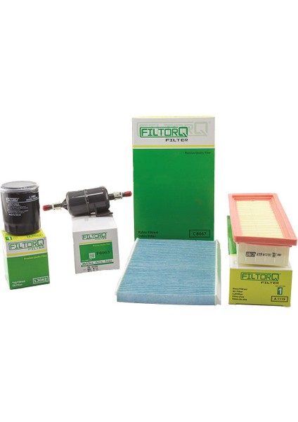 Fiat Albea 1.4 2005-2012 Filtorq Filtre Bakım Seti