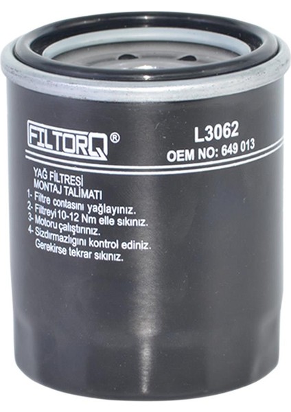 Fiat Albea 1.4 2005-2012 Filtorq Filtre Bakım Seti