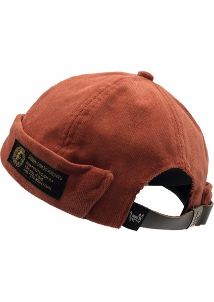 Retro Kadife Şapka - Kırmızı (Yurt Dışından)