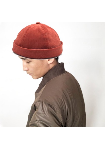 Retro Kadife Şapka - Kırmızı (Yurt Dışından) modelleri
