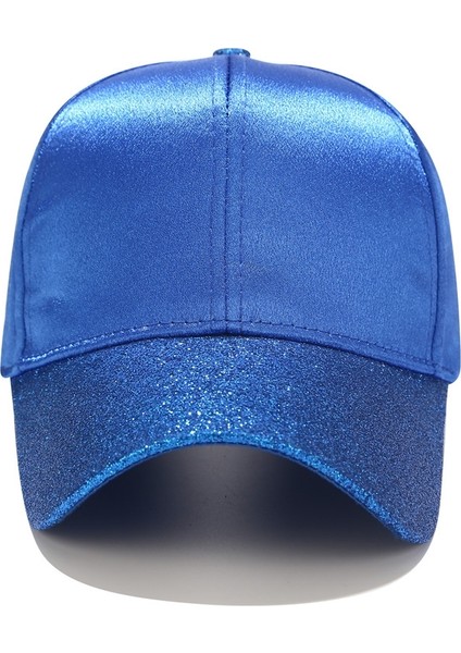 Saten Parlak Yüzeyli Şapka - Mavi (Yurt Dışından) modelleri