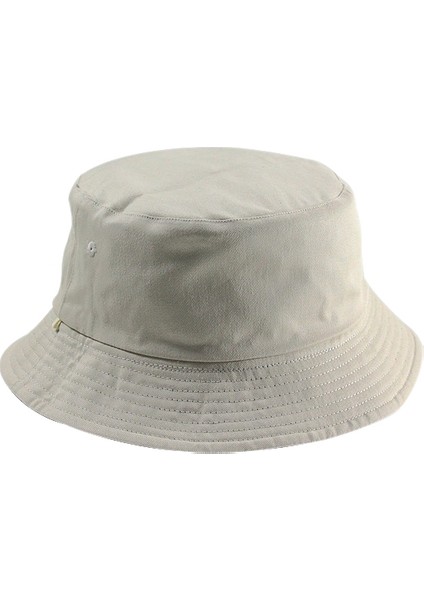 Pamuklu Çift Taraflı Şapka - Beyaz (Yurt Dışından)