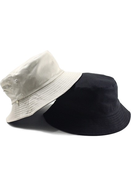 Pamuklu Çift Taraflı Şapka - Beyaz (Yurt Dışından) modelleri